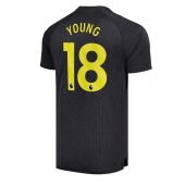 Everton Ashley Young #18 Uit tenue 2024-25 Korte Mouwen