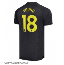 Everton Ashley Young #18 Uit tenue 2024-25 Korte Mouwen