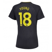 Everton Ashley Young #18 Uit tenue Dames 2024-25 Korte Mouwen