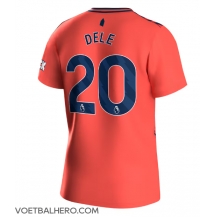 Everton Dele Alli #20 Uit tenue 2023-24 Korte Mouwen