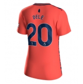 Everton Dele Alli #20 Uit tenue Dames 2023-24 Korte Mouwen