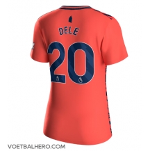 Everton Dele Alli #20 Uit tenue Dames 2023-24 Korte Mouwen