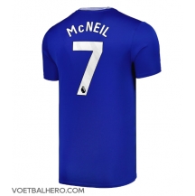 Everton Dwight McNeil #7 Thuis tenue 2024-25 Korte Mouwen