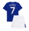 Everton Dwight McNeil #7 Thuis tenue Kids 2024-25 Korte Mouwen (+ broek)