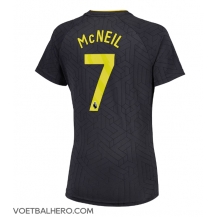 Everton Dwight McNeil #7 Uit tenue Dames 2024-25 Korte Mouwen