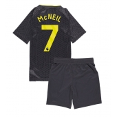 Everton Dwight McNeil #7 Uit tenue Kids 2024-25 Korte Mouwen (+ broek)