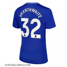 Everton Jarrad Branthwaite #32 Thuis tenue Dames 2024-25 Korte Mouwen