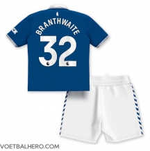 Everton Jarrad Branthwaite #32 Thuis tenue Kids 2023-24 Korte Mouwen (+ broek)