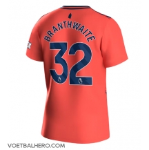 Everton Jarrad Branthwaite #32 Uit tenue 2023-24 Korte Mouwen