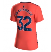 Everton Jarrad Branthwaite #32 Uit tenue Dames 2023-24 Korte Mouwen