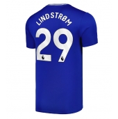 Everton Jesper Lindstrom #29 Thuis tenue 2024-25 Korte Mouwen