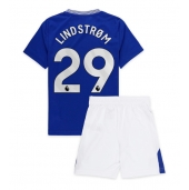 Everton Jesper Lindstrom #29 Thuis tenue Kids 2024-25 Korte Mouwen (+ broek)