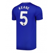 Everton Michael Keane #5 Thuis tenue 2024-25 Korte Mouwen