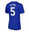 Everton Michael Keane #5 Thuis tenue Dames 2024-25 Korte Mouwen