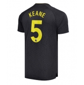 Everton Michael Keane #5 Uit tenue 2024-25 Korte Mouwen