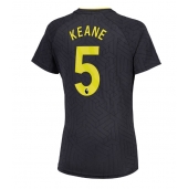 Everton Michael Keane #5 Uit tenue Dames 2024-25 Korte Mouwen