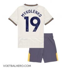 Everton Vitaliy Mykolenko #19 Derde tenue Kids 2024-25 Korte Mouwen (+ broek)