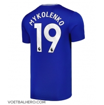 Everton Vitaliy Mykolenko #19 Thuis tenue 2024-25 Korte Mouwen