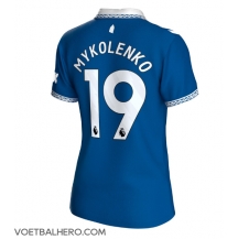 Everton Vitaliy Mykolenko #19 Thuis tenue Dames 2023-24 Korte Mouwen