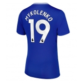 Everton Vitaliy Mykolenko #19 Thuis tenue Dames 2024-25 Korte Mouwen