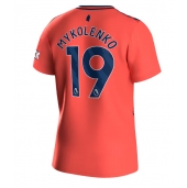 Everton Vitaliy Mykolenko #19 Uit tenue 2023-24 Korte Mouwen