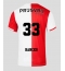 Feyenoord David Hancko #33 Thuis tenue 2023-24 Korte Mouwen