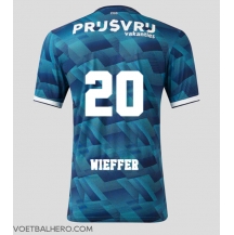 Feyenoord Mats Wieffer #20 Uit tenue 2023-24 Korte Mouwen