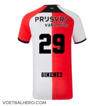 Feyenoord Santiago Gimenez #29 Thuis tenue 2024-25 Korte Mouwen