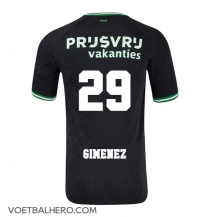 Feyenoord Santiago Gimenez #29 Uit tenue 2024-25 Korte Mouwen