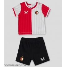 Feyenoord Thuis tenue Kids 2023-24 Korte Mouwen (+ broek)