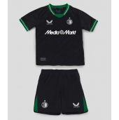 Feyenoord Uit tenue Kids 2024-25 Korte Mouwen (+ broek)