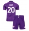 Fiorentina Moise Kean #20 Thuis tenue Kids 2024-25 Korte Mouwen (+ broek)