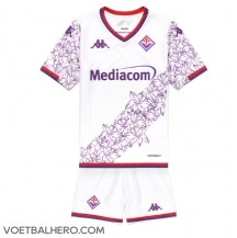 Fiorentina Uit tenue Kids 2023-24 Korte Mouwen (+ broek)