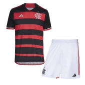 Flamengo Thuis tenue Kids 2024-25 Korte Mouwen (+ broek)