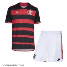 Flamengo Thuis tenue Kids 2024-25 Korte Mouwen (+ broek)