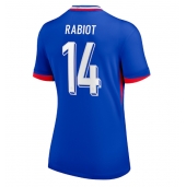 Frankrijk Adrien Rabiot #14 Thuis tenue Dames EK 2024 Korte Mouwen