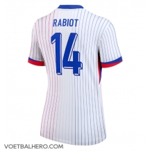 Frankrijk Adrien Rabiot #14 Uit tenue Dames EK 2024 Korte Mouwen