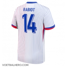 Frankrijk Adrien Rabiot #14 Uit tenue EK 2024 Korte Mouwen