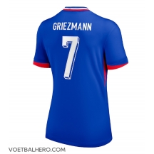 Frankrijk Antoine Griezmann #7 Thuis tenue Dames EK 2024 Korte Mouwen