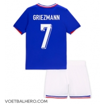 Frankrijk Antoine Griezmann #7 Thuis tenue Kids EK 2024 Korte Mouwen (+ broek)