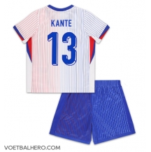 Frankrijk Kante #13 Uit tenue Kids EK 2024 Korte Mouwen (+ broek)