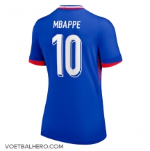 Frankrijk Kylian Mbappe #10 Thuis tenue Dames EK 2024 Korte Mouwen