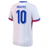 Frankrijk Kylian Mbappe #10 Uit tenue EK 2024 Korte Mouwen