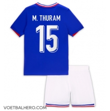 Frankrijk Marcus Thuram #15 Thuis tenue Kids EK 2024 Korte Mouwen (+ broek)