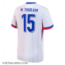 Frankrijk Marcus Thuram #15 Uit tenue EK 2024 Korte Mouwen