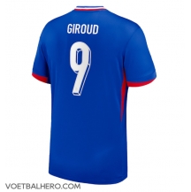 Frankrijk Olivier Giroud #9 Thuis tenue EK 2024 Korte Mouwen