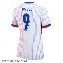 Frankrijk Olivier Giroud #9 Uit tenue Dames EK 2024 Korte Mouwen