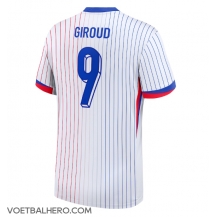 Frankrijk Olivier Giroud #9 Uit tenue EK 2024 Korte Mouwen