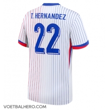 Frankrijk Theo Hernandez #22 Uit tenue EK 2024 Korte Mouwen