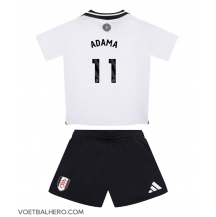 Fulham Adama Traore #11 Thuis tenue Kids 2024-25 Korte Mouwen (+ broek)